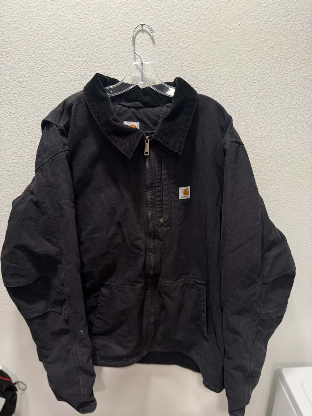 Carhartt Full Swing Armstrong Jacket Size 2XL Tall Black Sherpa Lined